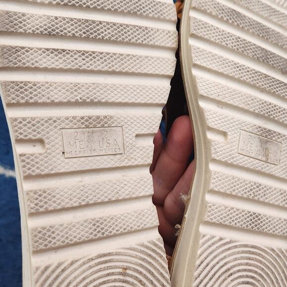 Girl's Leather Butterfly Heeled Sandals 2 - Picture 6 of 7